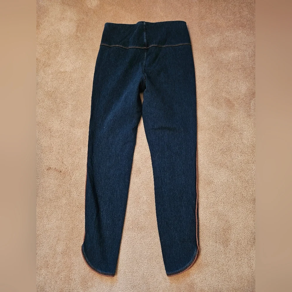 Lysse Stretch Pull Up - Leggings With Stripped Leg - Picture 6 of 8